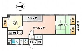 松川ビル  ｜ 広島県広島市南区段原2丁目（賃貸マンション2LDK・4階・59.00㎡） その2