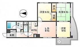 松川ビル  ｜ 広島県広島市南区段原2丁目（賃貸マンション3LDK・3階・63.24㎡） その2