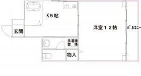 広島県広島市中区幟町（賃貸マンション1DK・4階・29.81㎡） その2