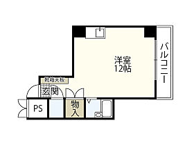 広島県広島市中区上幟町（賃貸マンション1R・5階・20.16㎡） その2