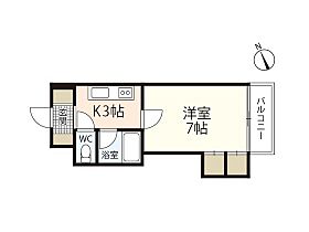 ＥＰＯＣＨ21  ｜ 広島県広島市安佐南区長楽寺2丁目（賃貸マンション1K・1階・24.31㎡） その2