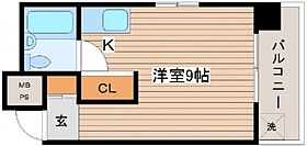 広島県広島市西区小河内町2丁目（賃貸マンション1K・3階・17.66㎡） その2