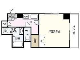 広島県広島市中区土橋町（賃貸マンション1K・3階・25.25㎡） その2