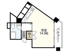 広島県広島市中区本川町3丁目（賃貸マンション1R・7階・34.80㎡） その2