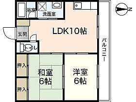 広島県広島市中区舟入南2丁目（賃貸マンション2LDK・2階・48.51㎡） その2