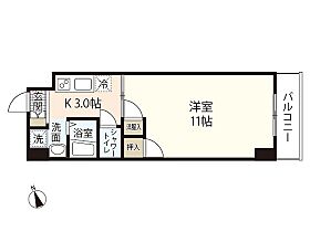 ヒロヨウビル  ｜ 広島県広島市南区皆実町1丁目（賃貸マンション1K・11階・31.99㎡） その2