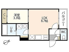 REGALEST 天神  ｜ 広島県廿日市市天神（賃貸アパート1LDK・1階・30.27㎡） その2