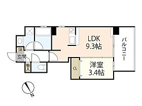 広島県広島市中区国泰寺町1丁目（賃貸マンション1LDK・14階・32.52㎡） その2