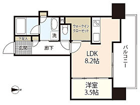 広島県広島市西区横川町3丁目（賃貸マンション1LDK・8階・34.95㎡） その2