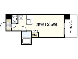 ＧＹビル 3階ワンルームの間取り