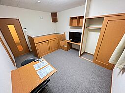 レオパレスサンシャインコーボー 2階1Kのリビング/ダイニング