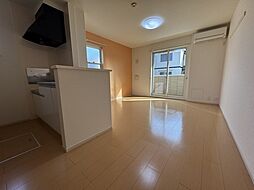 キャトル　アルモニー 1階1Kのリビング/ダイニング