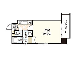 第29やたがいビル 8階1Kの間取り