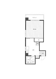TNEビル 1DKの間取図画像