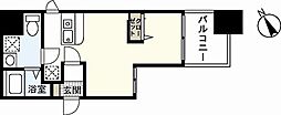 Lion鶴見 ワンルームの間取図画像