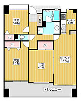 ヴェルパーク横川駅前通り  ｜ 広島県広島市西区横川町1丁目（賃貸マンション3LDK・14階・68.42㎡） その2