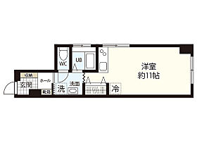 広島県広島市中区広瀬町（賃貸マンション1R・3階・26.59㎡） その2