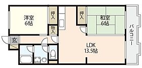 広島県広島市西区井口台1丁目（賃貸マンション2LDK・3階・62.72㎡） その2