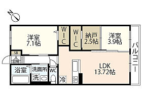 マイプレイス庚午  ｜ 広島県広島市西区庚午中1丁目（賃貸アパート2LDK・3階・62.64㎡） その2