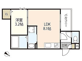 広島県廿日市市本町（賃貸アパート1LDK・3階・28.48㎡） その1