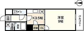 クロスデータビル73  ｜ 広島県広島市佐伯区楽々園1丁目（賃貸マンション1DK・1階・30.96㎡） その1