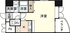 広島県広島市中区本川町1丁目（賃貸マンション1R・2階・28.81㎡） その2