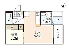 広島県廿日市市桜尾本町（賃貸アパート1LDK・1階・30.46㎡） その2