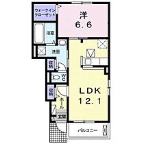 Ｐｅｒｓｉｍｏ　Ｅ  ｜ 広島県大竹市東栄1丁目（賃貸アパート1LDK・1階・48.35㎡） その2