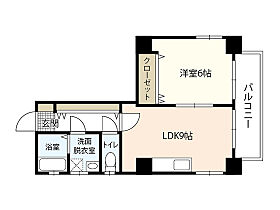 広島県広島市中区袋町（賃貸マンション1LDK・4階・39.36㎡） その2