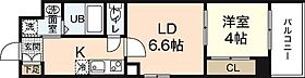 広島県広島市中区西十日市町（賃貸マンション1LDK・5階・34.65㎡） その2