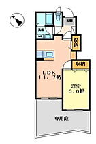 広島県廿日市市平良1丁目（賃貸アパート1LDK・1階・44.73㎡） その2