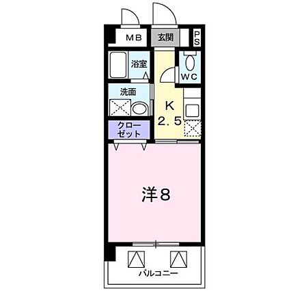 アヴニールヌーヴォー_間取り_0