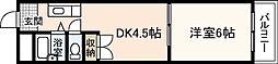 間取図画像 1DK