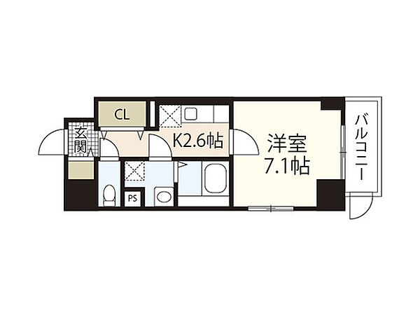 サン　ウォーム　ニチダン ｜広島県広島市西区南観音3丁目(賃貸マンション1K・5階・28.71㎡)の写真 その2