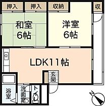 広島県広島市佐伯区三宅4丁目（賃貸マンション2LDK・1階・55.09㎡） その2