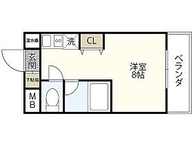 広島県広島市西区南観音町（賃貸マンション1R・3階・17.40㎡） その2