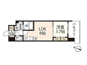 広島県広島市西区観音本町1丁目（賃貸マンション1LDK・12階・29.97㎡） その2