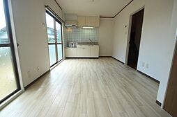 粟野コーポ 1階2DKのリビング/ダイニング