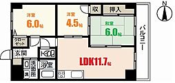 間取図画像 3LDK