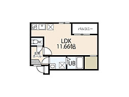 間取図画像 ワンルーム