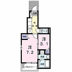 アウローラ 1SKの間取図画像