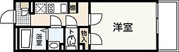 レオネクスト福寿草 1Kの間取図画像
