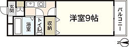 ウインディア宮内 1Kの間取図画像