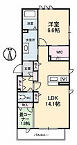 広島県広島市佐伯区楽々園1丁目（賃貸マンション1LDK・1階・55.65㎡） その2