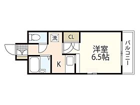 広島県広島市西区横川新町（賃貸マンション1K・2階・20.65㎡） その2