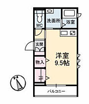 DESIGN202  ｜ 広島県大竹市新町1丁目（賃貸マンション1R・3階・28.55㎡） その2