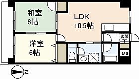 広島県広島市中区堺町2丁目（賃貸マンション2LDK・5階・48.52㎡） その2