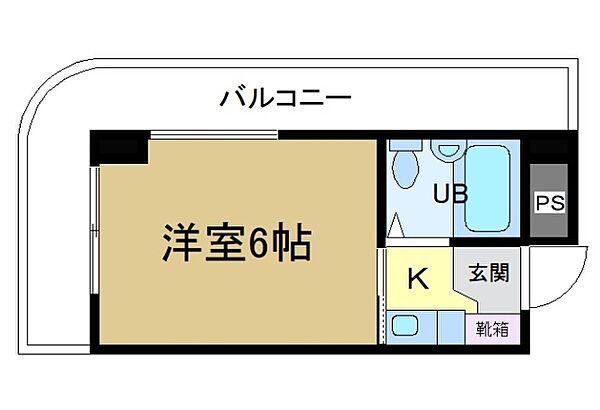 レナジア摂南大学前 ｜大阪府寝屋川市池田中町(賃貸マンション1K・3階・15.00㎡)の写真 その2