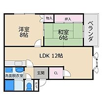 メゾンシャリオＣ棟  ｜ 大阪府寝屋川市秦町28-17（賃貸アパート2LDK・1階・60.40㎡） その2