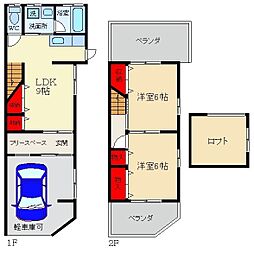 大利元町20-4貸家